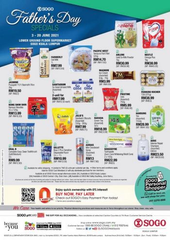SOGO-Fathers-Day-Promotion-350x494 - Kuala Lumpur Promotions & Freebies Selangor Supermarket & Hypermarket 