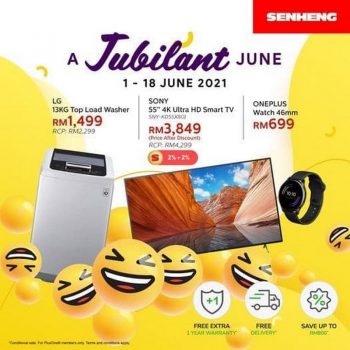 Senheng-A-Jubilant-June-Promo-350x350 - Electronics & Computers Home Appliances Johor Kedah Kelantan Kitchen Appliances Kuala Lumpur Melaka Negeri Sembilan Online Store Pahang Penang Perak Perlis Promotions & Freebies Putrajaya Sabah Sarawak Selangor Terengganu 