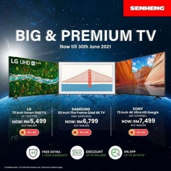 Senheng-Big-Premium-TV-Sale-350x350 Now till 30 Jun 2021: Senheng Big & Premium TV Sale