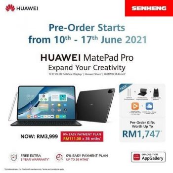 Senheng-Huawei-Matepad-Pro-Pre-Order-Promo-350x350 - Computer Accessories Electronics & Computers IT Gadgets Accessories Johor Kedah Kelantan Kuala Lumpur Laptop Melaka Negeri Sembilan Online Store Pahang Penang Perak Perlis Promotions & Freebies Putrajaya Sabah Sarawak Selangor Terengganu 