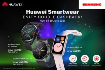 Senheng-Huawei-Smartwear-Double-Cashback-Promotion-350x233 - Computer Accessories Electronics & Computers IT Gadgets Accessories Johor Kedah Kelantan Kuala Lumpur Melaka Negeri Sembilan Online Store Pahang Penang Perak Perlis Promotions & Freebies Putrajaya Sabah Sarawak Selangor Terengganu 