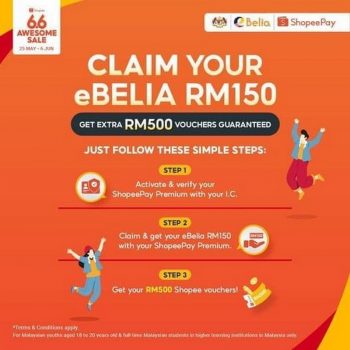 Shopee-eBelia-RM150-Voucher-350x350 - Johor Kedah Kelantan Kuala Lumpur Melaka Negeri Sembilan Online Store Others Pahang Penang Perak Perlis Promotions & Freebies Putrajaya Sabah Sarawak Selangor Terengganu 