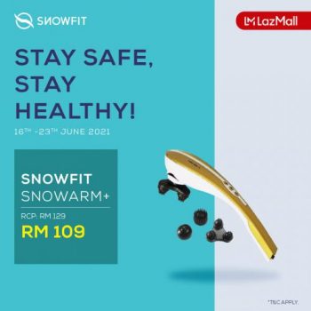 SnowFit-Stay-Home-Promotion-at-Lazada-8-350x350 - Beauty & Health Computer Accessories Electronics & Computers Furniture Home & Garden & Tools IT Gadgets Accessories Johor Kedah Kelantan Kuala Lumpur Massage Melaka Negeri Sembilan Online Store Pahang Penang Perak Perlis Promotions & Freebies Putrajaya Sabah Sarawak Selangor 