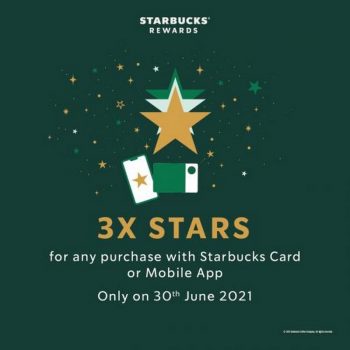 Starbucks-Rewards-Launch-Day-3X-Stars-Promotion-350x350 - Beverages Food , Restaurant & Pub Johor Kedah Kelantan Kuala Lumpur Melaka Negeri Sembilan Pahang Penang Perak Perlis Promotions & Freebies Putrajaya Sabah Sarawak Selangor Terengganu 