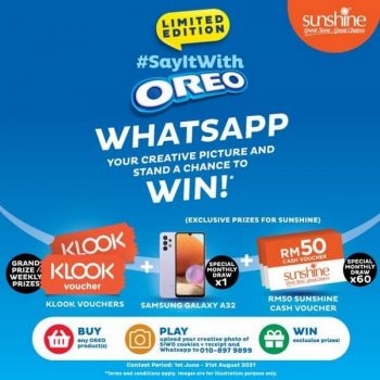 Sunshine-OREO-Contest-350x350 - Events & Fairs Johor Kedah Kelantan Kuala Lumpur Melaka Negeri Sembilan Online Store Others Pahang Penang Perak Perlis Putrajaya Sabah Sarawak Selangor Supermarket & Hypermarket Terengganu 