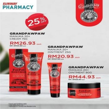 Sunway-Pharmacy-GrandPawPaw-Promo-350x350 - Beauty & Health Johor Kedah Kelantan Kuala Lumpur Melaka Negeri Sembilan Pahang Penang Perak Perlis Personal Care Promotions & Freebies Putrajaya Sabah Sarawak Selangor Skincare Terengganu 