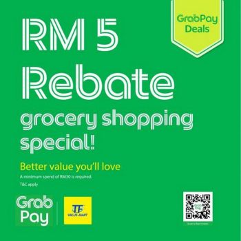 TF-Value-Mart-GrabPay-RM5-Rebate-Promotion-1-350x350 - Johor Kedah Kelantan Kuala Lumpur Melaka Negeri Sembilan Pahang Penang Perak Perlis Promotions & Freebies Putrajaya Sabah Sarawak Selangor Supermarket & Hypermarket Terengganu 