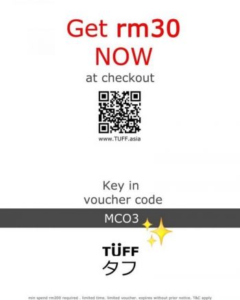 TUFF-Voucher-Promo-350x438 - Apparels Fashion Lifestyle & Department Store Johor Kedah Kelantan Kuala Lumpur Melaka Negeri Sembilan Online Store Pahang Penang Perak Perlis Promotions & Freebies Putrajaya Sabah Sarawak Selangor Terengganu 