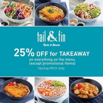 Tail-Fin-25-off-Takeaway-Promo-350x349 - Beverages Food , Restaurant & Pub Kuala Lumpur Promotions & Freebies Selangor 