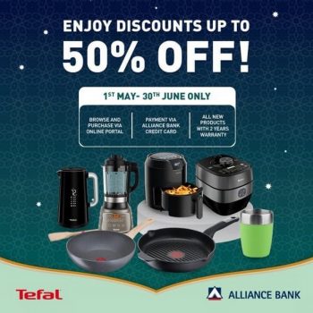 Tefal-50-off-Promo-with-Alliance-Bank-350x350 - Alliance Bank Home & Garden & Tools Johor Kedah Kelantan Kitchenware Kuala Lumpur Melaka Negeri Sembilan Online Store Pahang Penang Perak Perlis Promotions & Freebies Putrajaya Sabah Sarawak Selangor Terengganu 