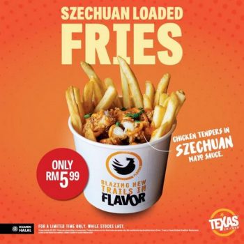 Texas-Chicken-Szechuan-Loaded-Fries-Promo-350x350 - Beverages Food , Restaurant & Pub Johor Kedah Kelantan Kuala Lumpur Melaka Nationwide Negeri Sembilan Online Store Pahang Penang Perak Perlis Promotions & Freebies Putrajaya Sabah Sarawak Selangor Terengganu 