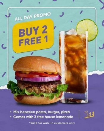 The-Bee-Buy-2-Free-1-Promo-350x438 - Beverages Food , Restaurant & Pub Kuala Lumpur Promotions & Freebies Selangor 