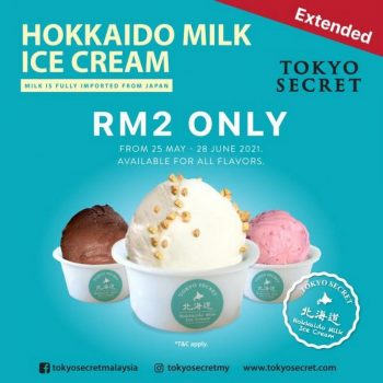 Tokyo-Secret-Hokkaido-Milk-Ice-Cream-Promo-350x350 - Beverages Food , Restaurant & Pub Ice Cream Kuala Lumpur Promotions & Freebies Selangor 