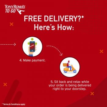 Tony-Romas-To-Go-Free-Delivery-Promotion-2-1-350x350 - Beverages Food , Restaurant & Pub Johor Kedah Kelantan Kuala Lumpur Melaka Negeri Sembilan Online Store Pahang Penang Perak Perlis Promotions & Freebies Putrajaya Sabah Sarawak Selangor Terengganu 