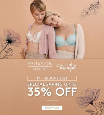 Triumph-Special-Sale-on-Parkson-350x389 - Fashion Accessories Fashion Lifestyle & Department Store Johor Kedah Kelantan Kuala Lumpur Lingerie Malaysia Sales Melaka Negeri Sembilan Online Store Pahang Penang Perak Perlis Putrajaya Sabah Sarawak Selangor Terengganu Underwear 