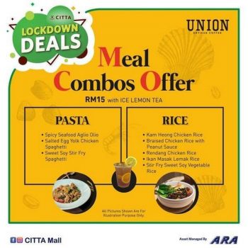 Union-Roastery-Lockdown-Deals-at-Citta-Mall-350x350 - Beverages Food , Restaurant & Pub Promotions & Freebies Selangor 