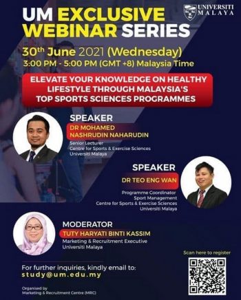 University-of-Malaya-Exclusive-Webinar-Series-350x436 - Events & Fairs Johor Kedah Kelantan Kuala Lumpur Melaka Negeri Sembilan Online Store Others Pahang Penang Perak Perlis Putrajaya Sabah Sarawak Selangor Terengganu 