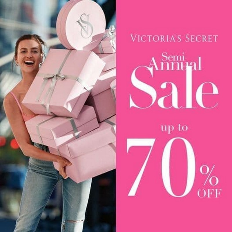 Now till 13 Jul 2021 Victoria's Secret Semi Annual Sale