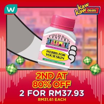 Watsons-Kaw-Kaw-Deals-Sale-10-350x350 - Beauty & Health Health Supplements Johor Kedah Kelantan Kuala Lumpur Malaysia Sales Melaka Negeri Sembilan Online Store Pahang Penang Perak Perlis Personal Care Putrajaya Sabah Sarawak Selangor Terengganu 