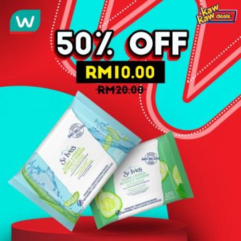 Watsons-Kaw-Kaw-Deals-Sale-4-2-350x350 - Beauty & Health Health Supplements Johor Kedah Kelantan Kuala Lumpur Malaysia Sales Melaka Negeri Sembilan Pahang Penang Perak Perlis Personal Care Putrajaya Sabah Sarawak Selangor Terengganu 