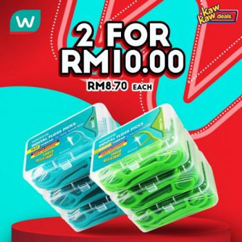 Watsons-Kaw-Kaw-Deals-Sale-7-2-350x350 - Beauty & Health Health Supplements Johor Kedah Kelantan Kuala Lumpur Malaysia Sales Melaka Negeri Sembilan Pahang Penang Perak Perlis Personal Care Putrajaya Sabah Sarawak Selangor Terengganu 