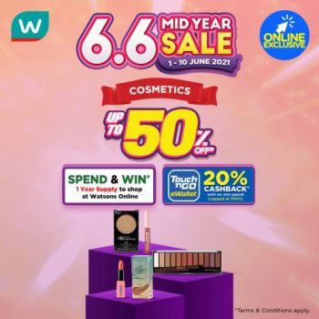 Watsons-Online-6.6-Mid-Year-Sale-2-350x350 - Beauty & Health Health Supplements Johor Kedah Kelantan Kuala Lumpur Malaysia Sales Melaka Negeri Sembilan Online Store Pahang Penang Perak Perlis Personal Care Putrajaya Sabah Sarawak Selangor Terengganu 