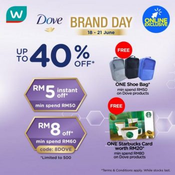 Watsons-Online-Dove-Brand-Day-Sale-350x350 - Beauty & Health Health Supplements Johor Kedah Kelantan Kuala Lumpur Malaysia Sales Melaka Negeri Sembilan Online Store Pahang Penang Perak Perlis Personal Care Putrajaya Sabah Sarawak Selangor Terengganu 