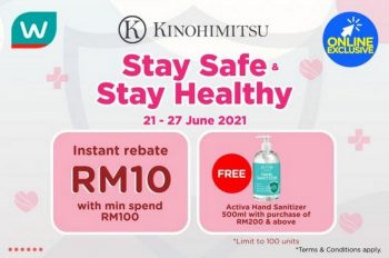 Watsons-Online-Kinohimitsu-Stay-Safe-and-Stay-Healthy-Sale-350x232 - Beauty & Health Health Supplements Johor Kedah Kelantan Kuala Lumpur Malaysia Sales Melaka Negeri Sembilan Online Store Pahang Penang Perak Perlis Personal Care Putrajaya Sabah Sarawak Selangor Skincare Terengganu 