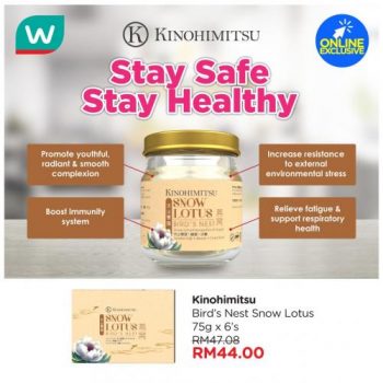 Watsons-Online-Kinohimitsu-Stay-Safe-and-Stay-Healthy-Sale-6-350x350 - Beauty & Health Health Supplements Johor Kedah Kelantan Kuala Lumpur Malaysia Sales Melaka Negeri Sembilan Online Store Pahang Penang Perak Perlis Personal Care Putrajaya Sabah Sarawak Selangor Skincare Terengganu 