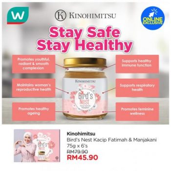 Watsons-Online-Kinohimitsu-Stay-Safe-and-Stay-Healthy-Sale-7-350x350 - Beauty & Health Health Supplements Johor Kedah Kelantan Kuala Lumpur Malaysia Sales Melaka Negeri Sembilan Online Store Pahang Penang Perak Perlis Personal Care Putrajaya Sabah Sarawak Selangor Skincare Terengganu 