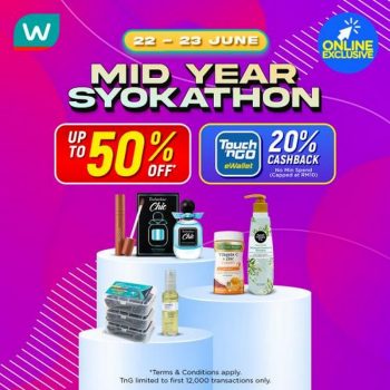 Watsons-Online-Mid-Year-Syokathon-Sale-350x350 - Beauty & Health Cosmetics Health Supplements Johor Kedah Kelantan Kuala Lumpur Malaysia Sales Melaka Negeri Sembilan Online Store Pahang Penang Perak Perlis Personal Care Putrajaya Sabah Sarawak Selangor Skincare Terengganu 