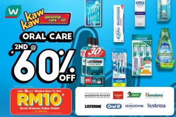 Watsons-Oral-Care-Sale-350x233 - Beauty & Health Johor Kedah Kelantan Kuala Lumpur Malaysia Sales Melaka Negeri Sembilan Pahang Penang Perak Perlis Personal Care Putrajaya Sabah Sarawak Selangor Terengganu 