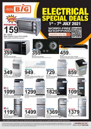 AEON-BiG-Electrical-Special-Deals-Promotion-1-350x495 - Electronics & Computers Home Appliances Johor Kedah Kelantan Kitchen Appliances Kuala Lumpur Melaka Negeri Sembilan Online Store Pahang Penang Perak Perlis Promotions & Freebies Putrajaya Sabah Sarawak Selangor Supermarket & Hypermarket Terengganu 