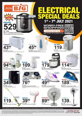 AEON-BiG-Electrical-Special-Deals-Promotion-350x495 - Electronics & Computers Home Appliances Johor Kedah Kelantan Kitchen Appliances Kuala Lumpur Melaka Negeri Sembilan Online Store Pahang Penang Perak Perlis Promotions & Freebies Putrajaya Sabah Sarawak Selangor Supermarket & Hypermarket Terengganu 