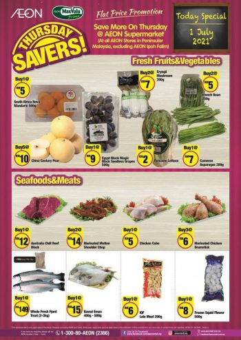 AEON-Supermarket-Thursday-Savers-Promotion-350x494 - Johor Kedah Kelantan Kuala Lumpur Melaka Negeri Sembilan Pahang Penang Perak Perlis Promotions & Freebies Putrajaya Selangor Supermarket & Hypermarket Terengganu 