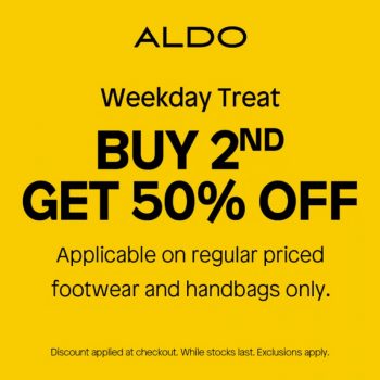 ALDO-Weekday-Treat-350x350 - Bags Fashion Accessories Fashion Lifestyle & Department Store Footwear Handbags Johor Kedah Kelantan Kuala Lumpur Melaka Negeri Sembilan Online Store Pahang Penang Perak Perlis Promotions & Freebies Putrajaya Sabah Sarawak Selangor Terengganu 