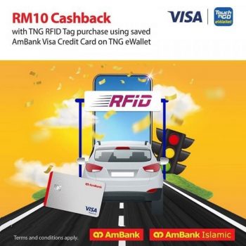 AmBank-Touch-n-Go-Cashback-Promo-350x350 - AmBank Bank & Finance Johor Kedah Kelantan Kuala Lumpur Melaka Negeri Sembilan Online Store Others Pahang Penang Perak Perlis Promotions & Freebies Putrajaya Sabah Sarawak Selangor Terengganu 