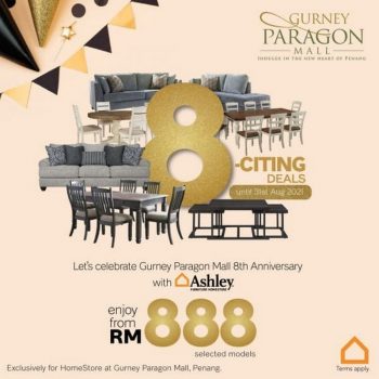 Ashley-Furniture-HomeStore-8th-Anniversary-Promo-at-Gurney-Paragon-Mall-350x350 - Furniture Home & Garden & Tools Home Decor Penang Promotions & Freebies 