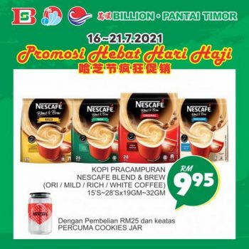 BILLION-Pantai-Timor-Hari-Raya-Haji-Promotion-6-350x350 - Johor Kedah Kelantan Kuala Lumpur Melaka Negeri Sembilan Pahang Penang Perak Perlis Promotions & Freebies Putrajaya Sabah Sarawak Selangor Supermarket & Hypermarket Terengganu 