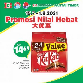 BILLION-Pantai-Timor-Nestle-Promotion-14-350x350 - Johor Kedah Kelantan Kuala Lumpur Melaka Negeri Sembilan Pahang Penang Perak Perlis Promotions & Freebies Putrajaya Sabah Sarawak Selangor Supermarket & Hypermarket Terengganu 