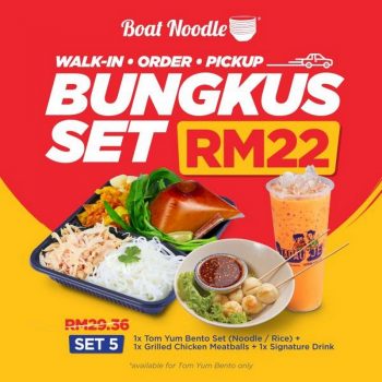 Boat-Noodle-Bungkus-Set-at-RM22-Promotion-350x350 - Beverages Food , Restaurant & Pub Johor Kedah Kelantan Kuala Lumpur Melaka Negeri Sembilan Pahang Penang Perak Perlis Promotions & Freebies Putrajaya Sabah Sarawak Selangor Terengganu 