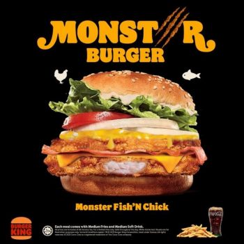 Burger-King-Monster-Burgers-Promo-1-350x350 - Beverages Burger Food , Restaurant & Pub Johor Kedah Kelantan Kuala Lumpur Melaka Negeri Sembilan Pahang Penang Perak Perlis Promotions & Freebies Putrajaya Sabah Sarawak Selangor Terengganu 