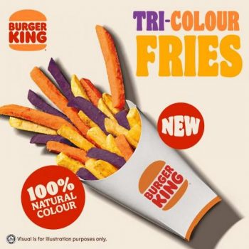 Burger-King-Tri-Colour-Fries-Promo-350x350 - Beverages Burger Fast Food Food , Restaurant & Pub Johor Kedah Kelantan Kuala Lumpur Melaka Negeri Sembilan Pahang Penang Perak Perlis Promotions & Freebies Putrajaya Sabah Sarawak Selangor Terengganu 