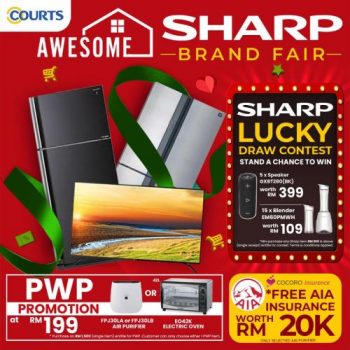 COURTS-SHARP-Brand-Fair-Promotion-350x350 - Electronics & Computers Home Appliances Johor Kedah Kelantan Kitchen Appliances Kuala Lumpur Melaka Negeri Sembilan Online Store Pahang Penang Perak Perlis Promotions & Freebies Putrajaya Sabah Sarawak Selangor Terengganu 