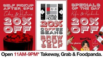 China-House-20-off-Promo-350x197 - Beverages Food , Restaurant & Pub Johor Kedah Kelantan Kuala Lumpur Melaka Negeri Sembilan Online Store Pahang Penang Perak Perlis Promotions & Freebies Putrajaya Sabah Sarawak Selangor Terengganu 