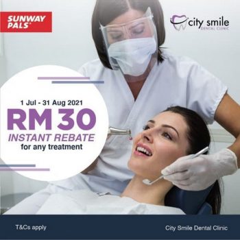 City-Smile-Dental-Clinic-Sunway-Pals-Promo-350x350 - Beauty & Health Personal Care Promotions & Freebies Selangor 