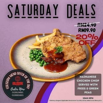 Coliseum-Cafe-Saturday-Deals-1-1-350x350 - Beverages Food , Restaurant & Pub Kuala Lumpur Promotions & Freebies Selangor 