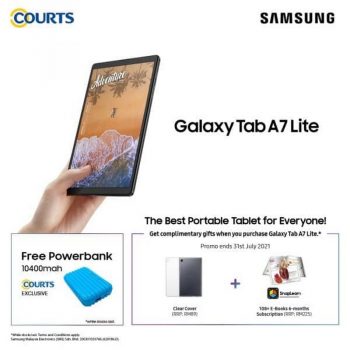 Courts-Galaxy-Tab-A7-Lite-Promo-350x350 - Computer Accessories Electronics & Computers IT Gadgets Accessories Johor Kedah Kelantan Kuala Lumpur Melaka Negeri Sembilan Pahang Penang Perak Perlis Promotions & Freebies Putrajaya Sabah Sarawak Selangor Tablets Terengganu 