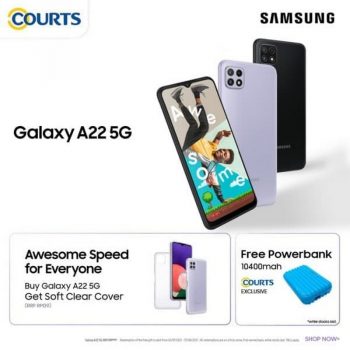 Courts-Samsung-A22-5G-Promo-350x350 - Electronics & Computers IT Gadgets Accessories Johor Kedah Kelantan Kuala Lumpur Melaka Mobile Phone Negeri Sembilan Online Store Pahang Penang Perak Perlis Promotions & Freebies Putrajaya Sabah Sarawak Selangor Terengganu 