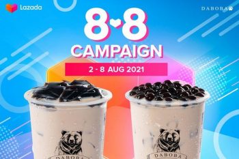 Daboba-8.8-Campaign-on-Lazada-350x233 - Beverages Food , Restaurant & Pub Johor Kedah Kelantan Kuala Lumpur Melaka Negeri Sembilan Online Store Pahang Penang Perak Perlis Promotions & Freebies Putrajaya Sabah Sarawak Selangor Terengganu 